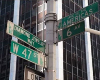 NYC Diamond District (47th St), New York
