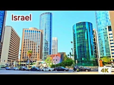 Ramat Gan: The Diamond Exchange District, Israel [4K]