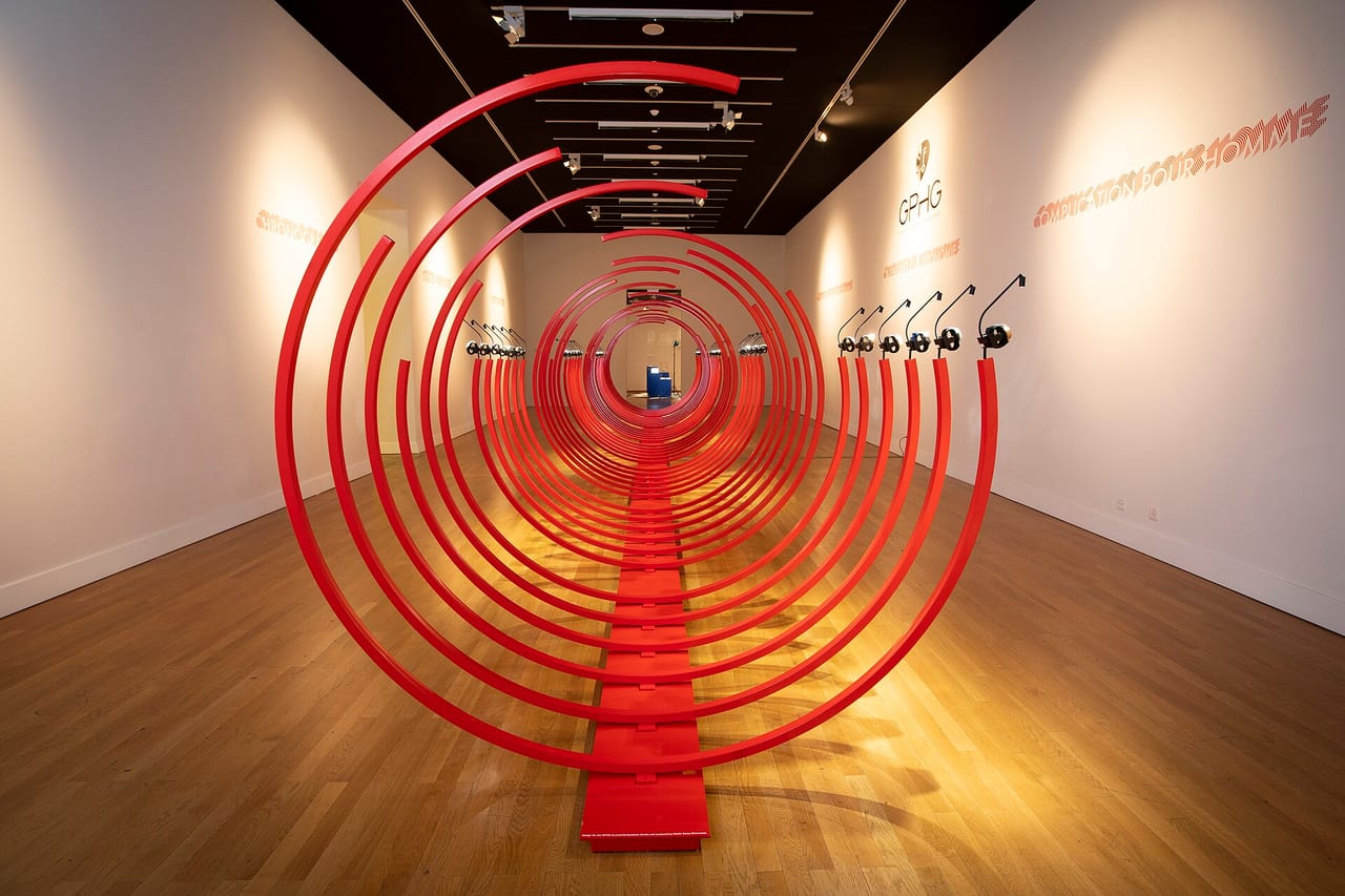 The Grand Prix d'Horlogerie de Geneve (GPHG) exhibition in Geneva — the watch displays and installation of the field's most prestigious awards
