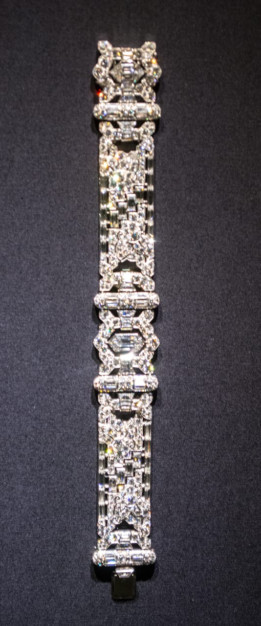 Art Deco diamond bracelet — haute joaillerie (Geneva)