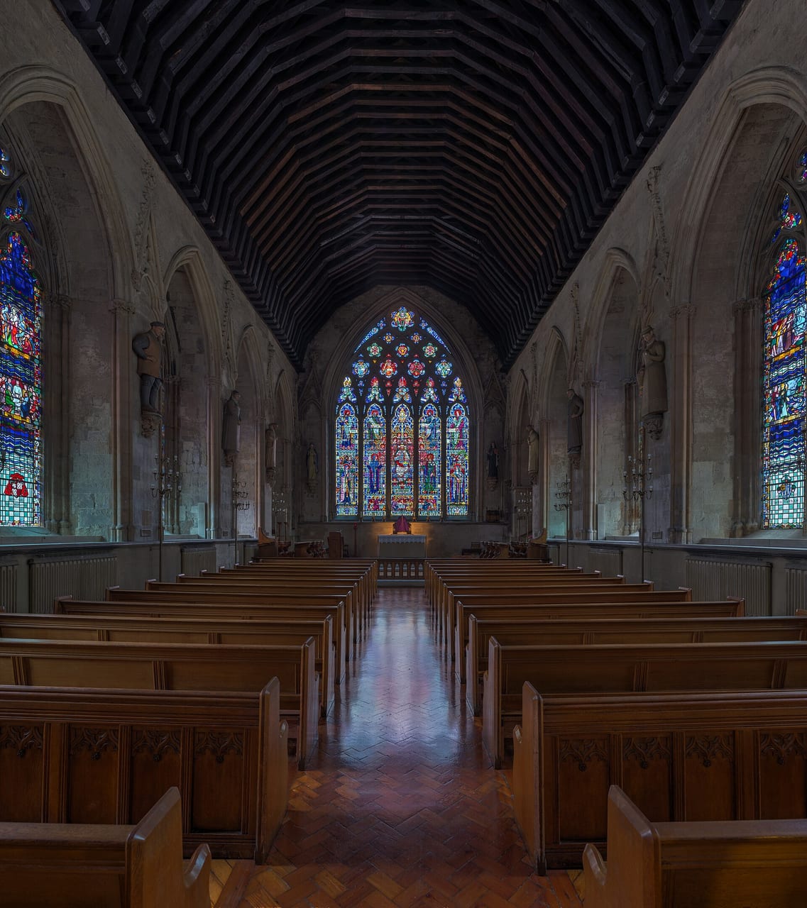 St Etheldreda's Church, Ely Place — the medieval chapel that survives from the Bishops of Ely's estate